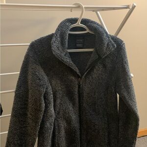 The North Face Women's Charcoal Teddy Jacket